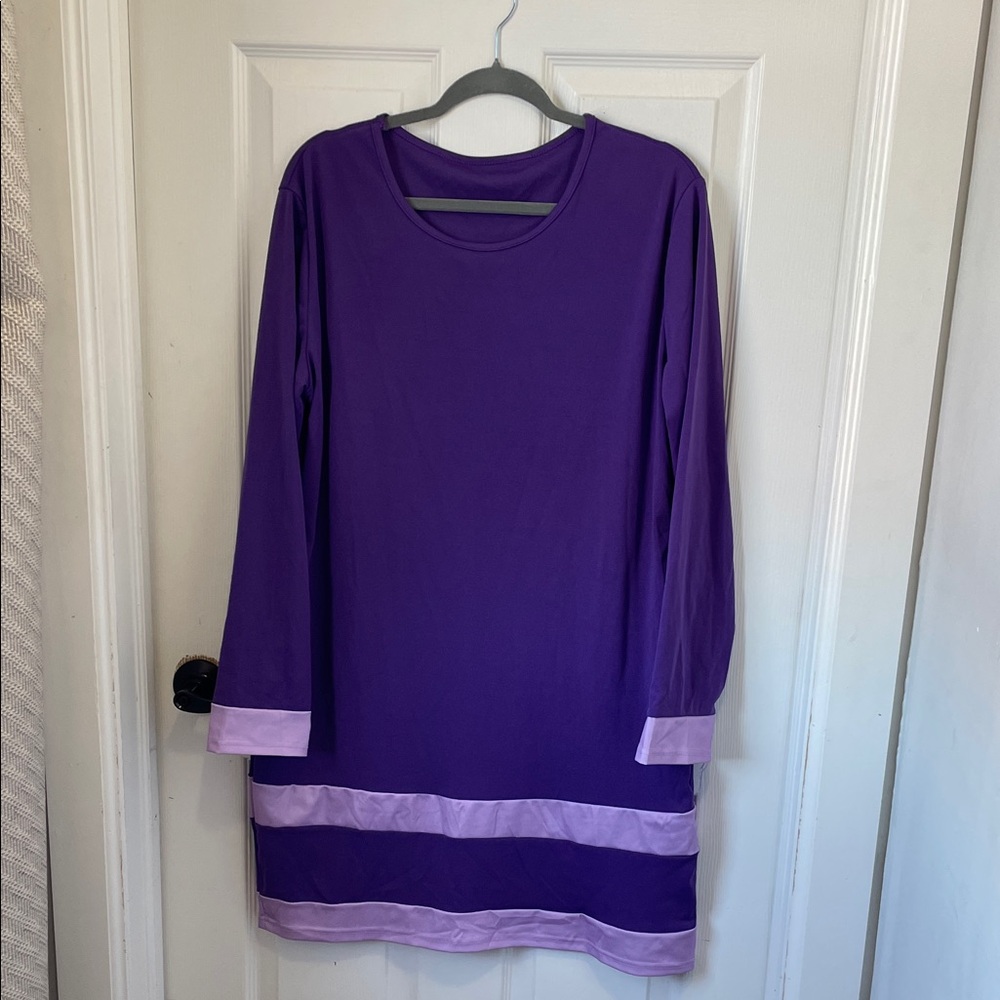 Dafne from Scooby Doo Purple Long Sleeve Dress with Lavender Accents